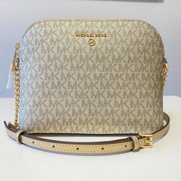 Michael Kors Handbags - Nwt MK  Gold Cindy crossbody